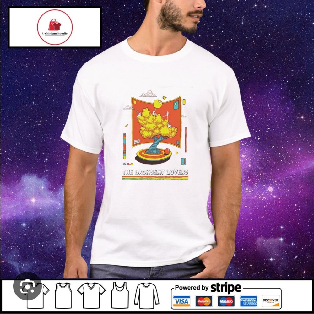 The Backseat Lovers Band North American Tour 2021 Unisex T-Shirt CS0161 Size L